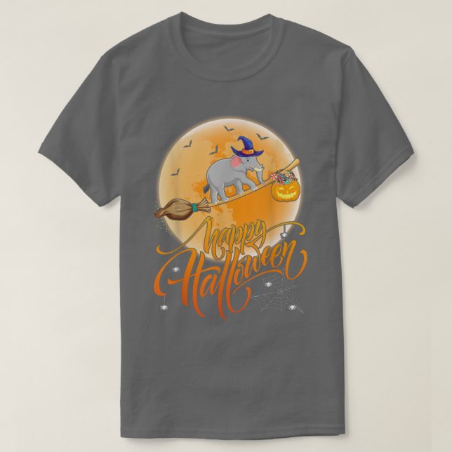 Camiseta Elefante de la Luna de la Bruja  (Diseño del anverso)