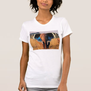 Camiseta Elefante de la mariposa