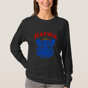 Camiseta Elefante de las karmas, namaste,