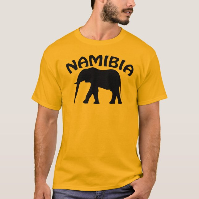 Camiseta Elefante de Namibia (Anverso)