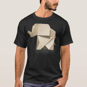 Camiseta Elefante de origami 23