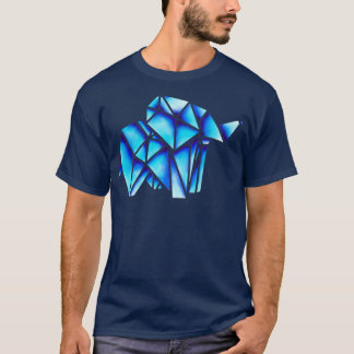 Camiseta Elefante de origami 45