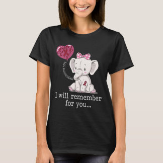 Camiseta Elefante de sensibilización sobre el neuralismo ce