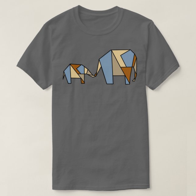 Camiseta Elefante de vidrio templado (Diseño del anverso)