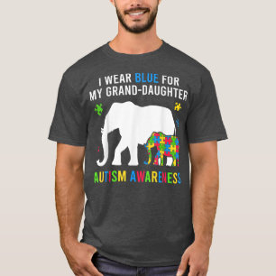 Camiseta Elefante Del Abuelo De Abuela Tee, Usa Azul Para M
