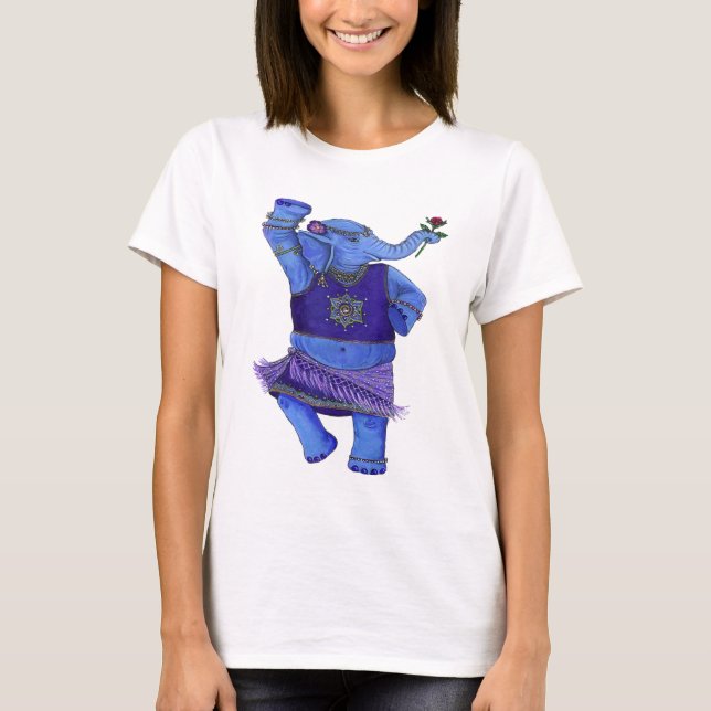 Camiseta Elefante del baile (Anverso)
