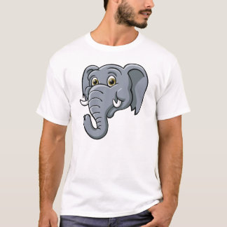 Camiseta Elefante del dibujo animado