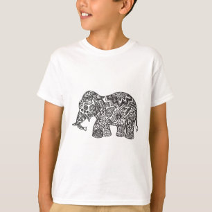 Camiseta Elefante del Doodle