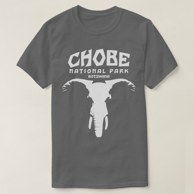 Camiseta Elefante del Parque Nacional de Chobe (Diseño del anverso)