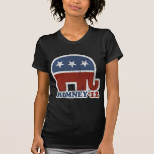 Camiseta Elefante del republicano de Mitt Romney 2012