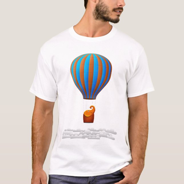 Camiseta Elefante del vuelo (Anverso)
