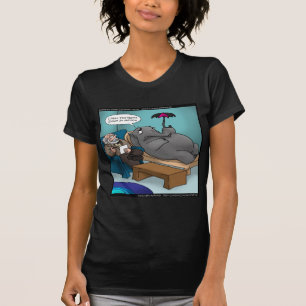 Camiseta Elefante Divertido en Terapia