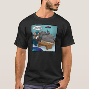 Camiseta Elefante Divertido en Terapia