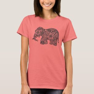 Camiseta Elefante Doodle