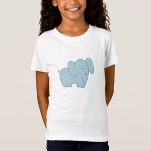 Camiseta Elefante dulce (azul)