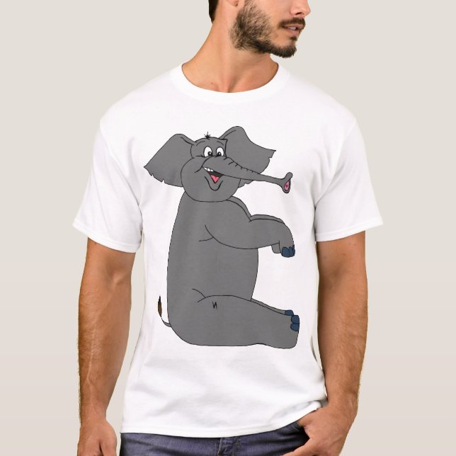 Camiseta Elefante E (Anverso)