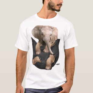 Camiseta Elefante en bolsillos regalos divertidos de Elepha
