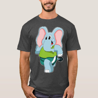 Camiseta Elefante en carrera