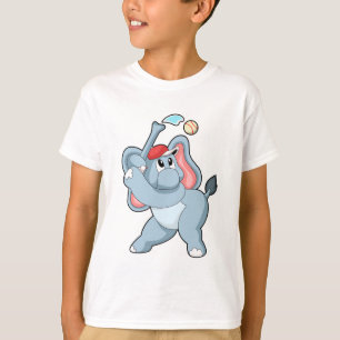 Camiseta Elefante en el Béisbol