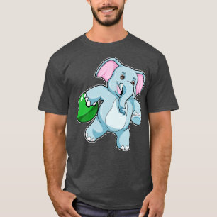 Camiseta Elefante en el Bowling con la bola de bolos 2