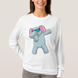 Camiseta Elefante en Hip Hop Dance Dab
