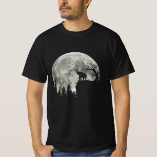Camiseta Elefante en la Luna de Halloween