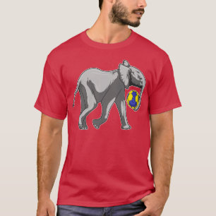 Camiseta Elefante en los deportes de balonmano
