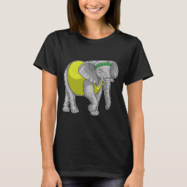 Camiseta Elefante en plena actividad