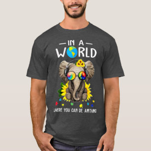 Camiseta Elefante En Un Mundo Donde Puedes Ser Cualquier Co
