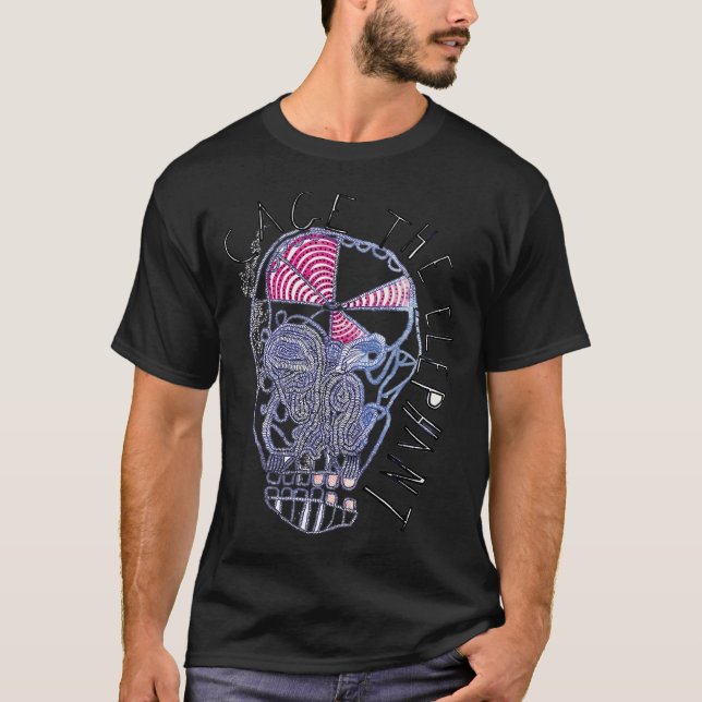 Camiseta Elefante enjaulado (Anverso)