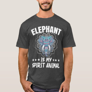 Camiseta Elefante es mi animal espiritual Vida silvestre fa