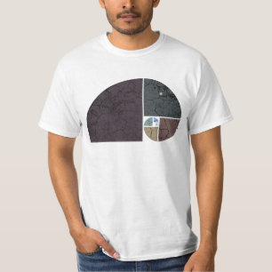 Camiseta Elefante Espiral Fibonacci - Relación Dorada 2