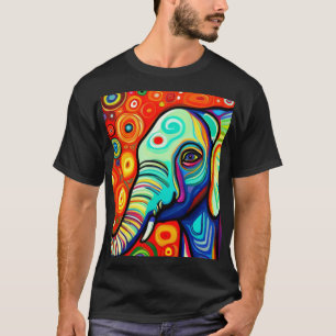 Camiseta Elefante excéntrico