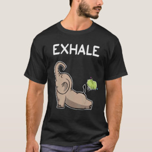 Camiseta Elefante Exhala Yoga Elefante