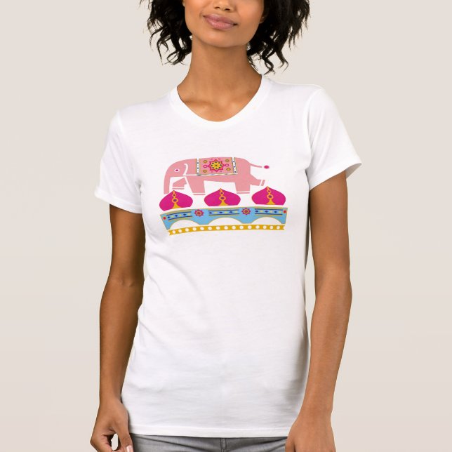 Camiseta Elefante exótico (Anverso)