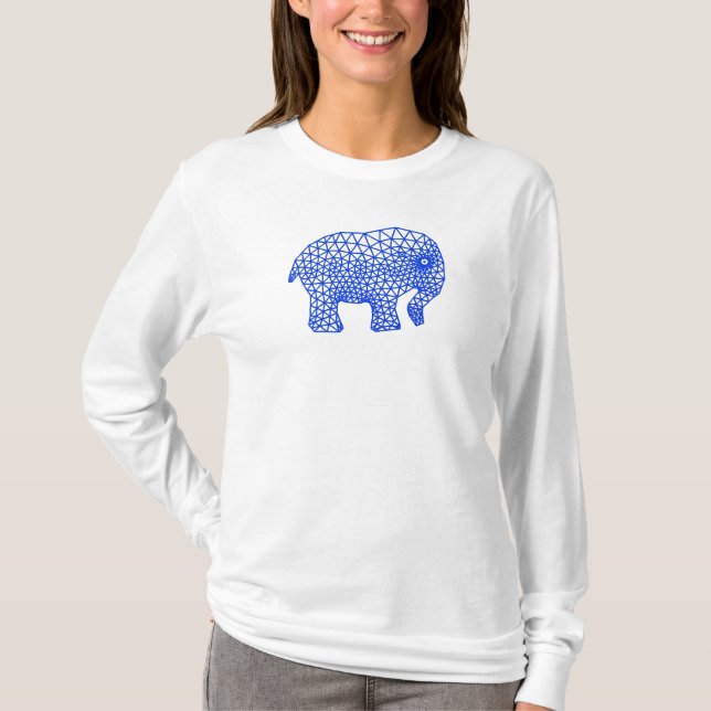 Camiseta Elefante finito (Anverso)