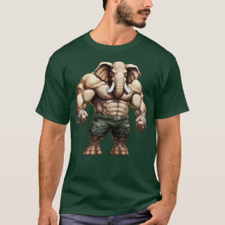 Camiseta Elefante Fisicoculturista 2