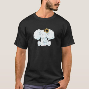 Camiseta Elefante Flor Floral Judía Cute Anim