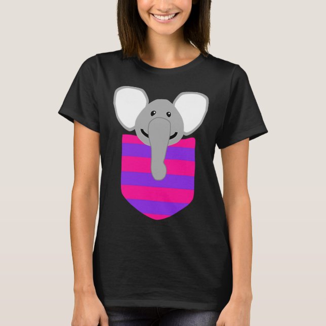 Camiseta Elefante Funky Mammut Friends Hombres Mujeres y Ni (Anverso)