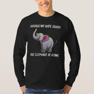 Camiseta Elefante Genial Para Hombres Papá Elefante Indio S
