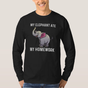 Camiseta Elefante Genial Para Niños Chicos Elefante Indio S