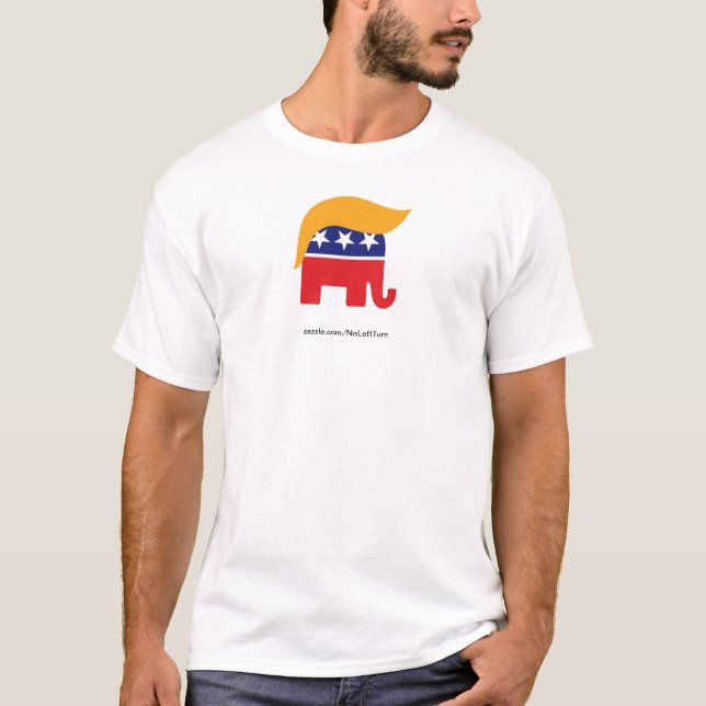 Camiseta Elefante GOP de Trump (Anverso)