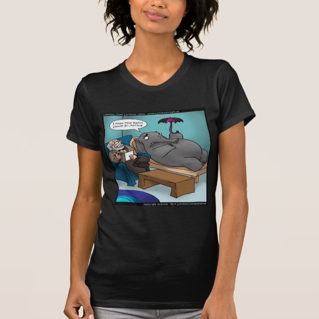 Camiseta Elefante Gracioso En Terapia (Anverso)