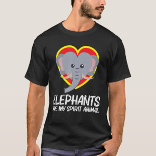Camiseta Elefante Gracioso Para Hombres Las Mujeres El Zoo 