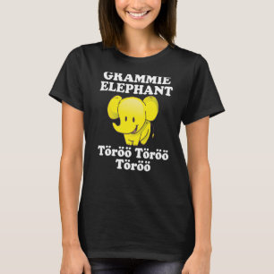 Camiseta Elefante Grammie Töröö Cute Ciro Elephants Afrik