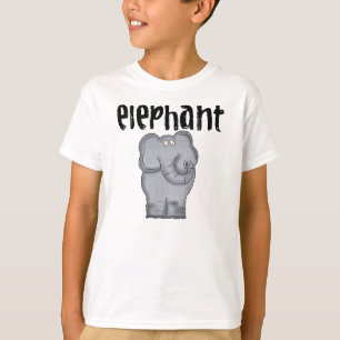 Camiseta Elefante gris