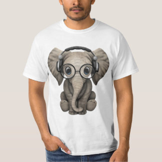 Camiseta elefante lindo del bebé