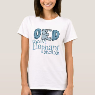 Camiseta Elefante lindo obsesionado con las mujeres