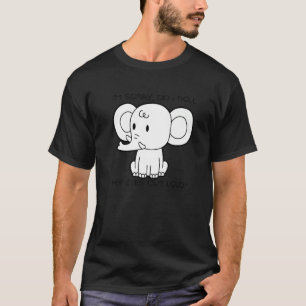 Camiseta Elefante: Lo siento, me tiré los ojos en alto