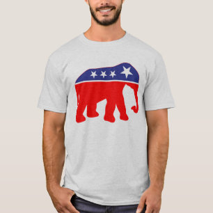 Camiseta Elefante modernizado del GOP